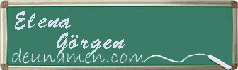 Elena Görgen Visitenkarte